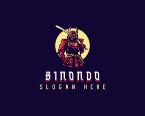 Shogun Samurai Warrior Logo