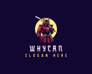 Shogun Samurai Warrior Logo