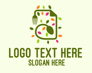 Salad - Food Cooking Recipe Menu logo design