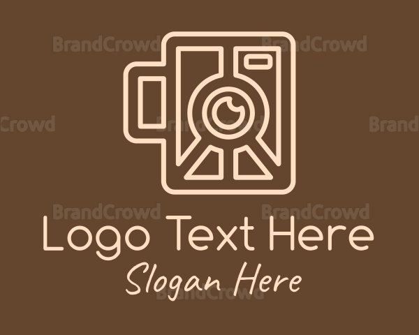 Vintage Classic Camera Logo