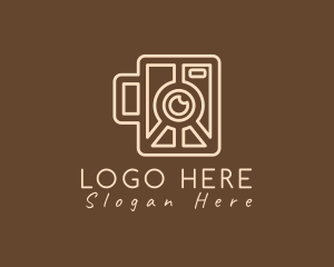 Photgraphy - Photographer Outline Camera logo design