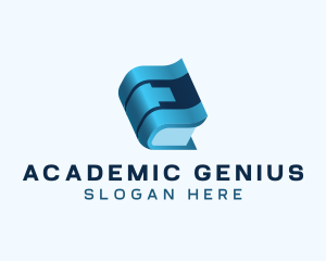 Professor - School Educational Book logo design