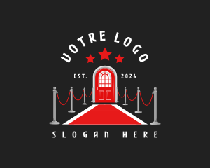 Vip - Luxury Hotel Door logo design