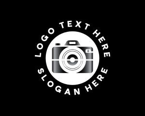 Photographer - Camera Photography Studio logo design