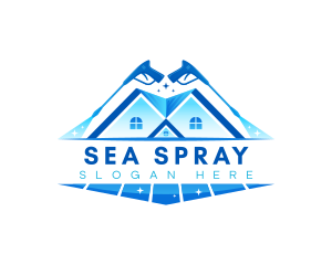 Pressure Washing Cleaner logo design