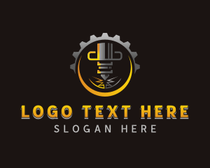 Mechanical - Laser Metalworks Machinery logo design