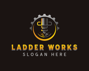 Laser Metalworks Machinery logo design