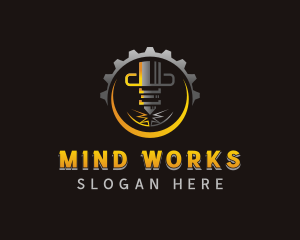 Laser Metalworks Machinery logo design