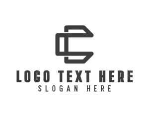 Financing - Geometric Automotive Letter C logo design