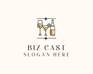 Mixologist - Cocktail Drinks Bar logo design