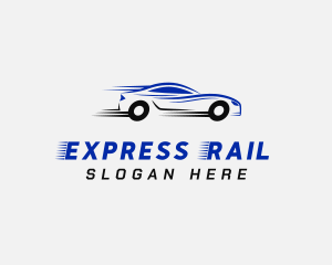 Express Race Car logo design