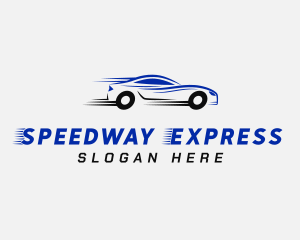 Express Race Car logo design