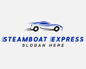 Express Race Car logo design