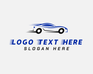 Automobile - Express Race Car logo design