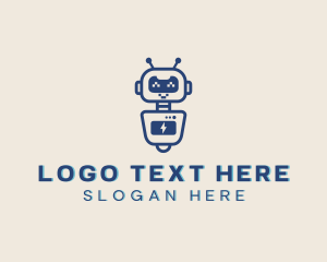 Flash - Educational Robot App logo design