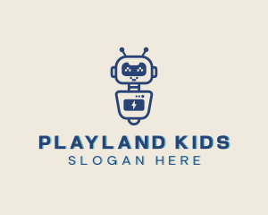 Educational Robot App logo design