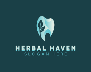 Herbal - Natural Herbal Dentistry logo design