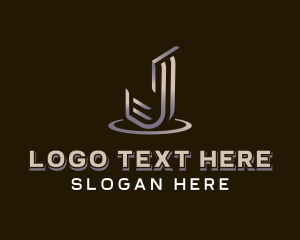 Startup Business Letter J Logo