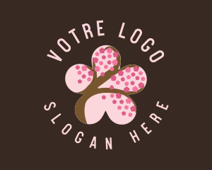 Cherry Blossom Flower Spa Logo