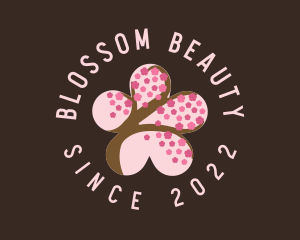 Blossom - Cherry Blossom Flower Spa logo design