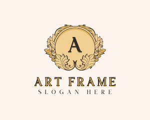 Frame - Ornamental Frame Decor logo design