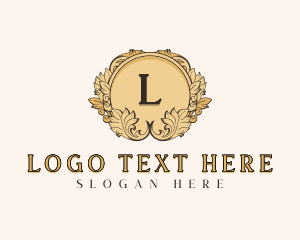 Hotel - Ornamental Frame Decor logo design