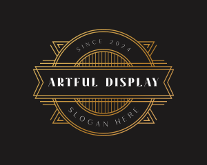 Elegant Art Deco Ornament logo design