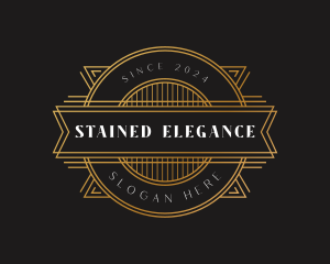 Elegant Art Deco Ornament logo design