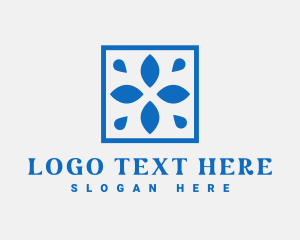 Mediterranean - Minimalist Tile Business logo design