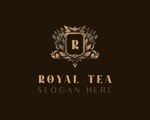 Stylish Royal Shield logo design