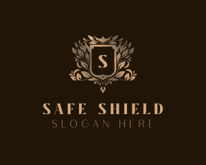 Stylish Royal Shield logo design