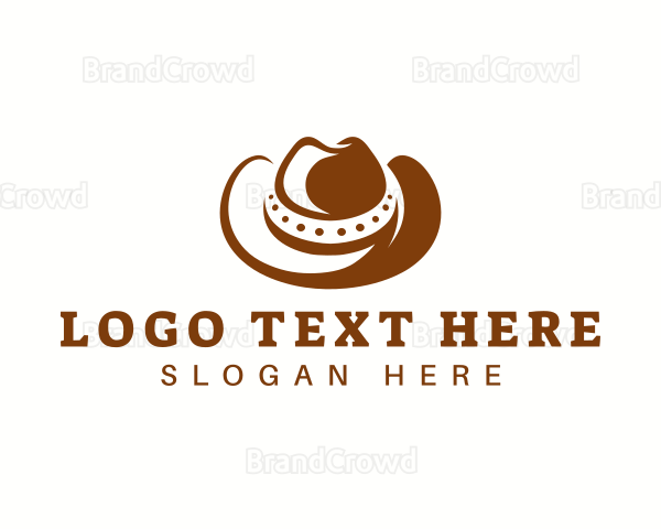 Western Cowboy Hat Logo