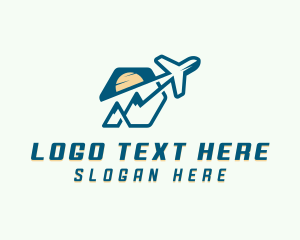 Logistics - Airplane Travel Airline logo design