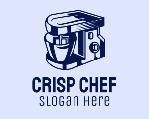 Food Kitchen Mixer  logo design