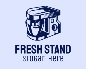 Stand - Food Kitchen Mixer logo design