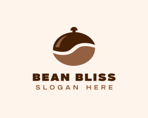 Coffee Bean Cloche logo design