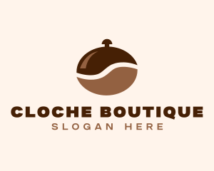 Coffee Bean Cloche logo design