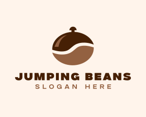 Coffee Bean Cloche logo design