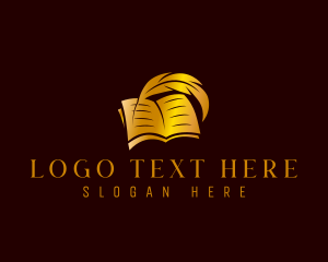 Stationery - Writer Quill Publishing logo design