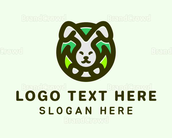 Nature Forest Rabbit Logo