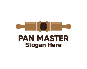 Bakery Cabinet Rolling Pin logo design