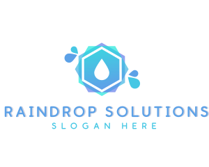 Drop - Water Drop Splash logo design