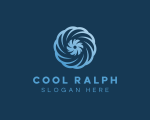 Cool Wind Ventilation logo design