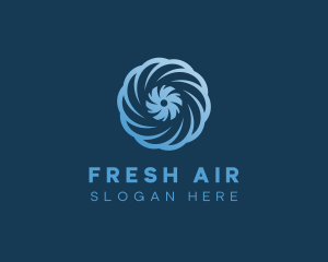 Cool Wind Ventilation logo design