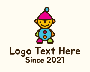 Toy Shop - Colorful Dwarf Toy logo design