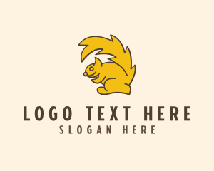 Animal - Wildlife Squirrel Animal logo design