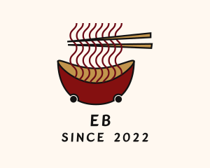 Asian - Noodle Bowl Delivery logo design