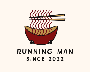 Oriental - Noodle Bowl Delivery logo design