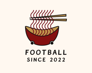 Japanese - Noodle Bowl Delivery logo design
