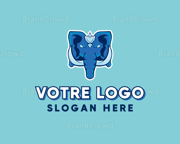 Elephant Beast Animal Logo